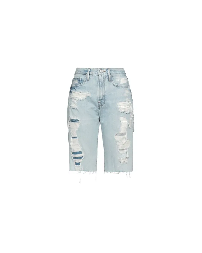 Frame Denim HOSEN & RÖCKE - Jeansshortsauf YOOX.COM Blau