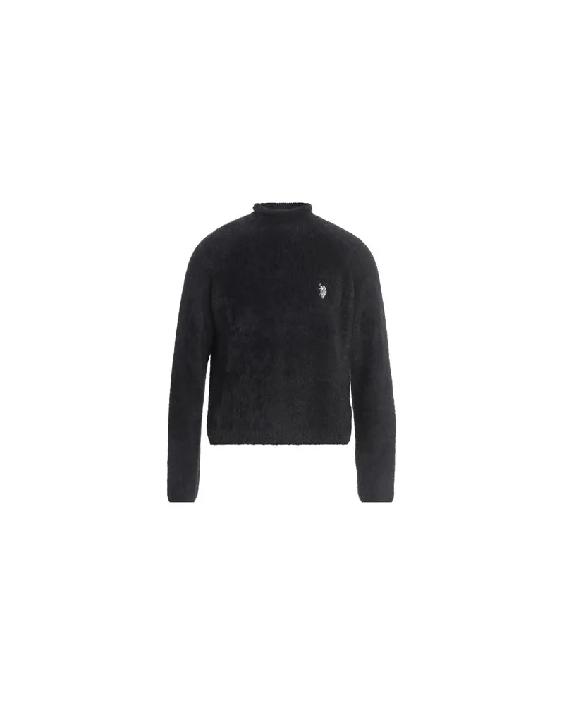 U.S. Polo Assn.  STRICKWAREN - Rollkragenpulloverauf YOOX.COM Schwarz