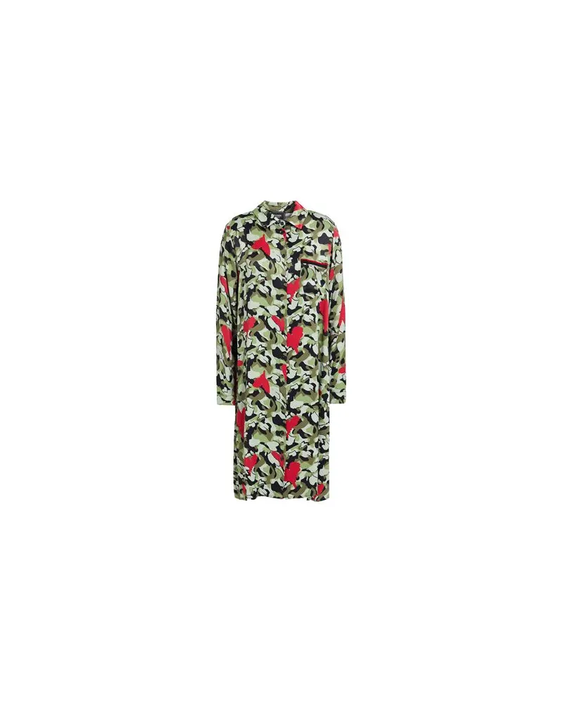 Fracomina EASYCHIC - KLEIDER - Midi-Kleiderauf YOOX.COM Militärgrün