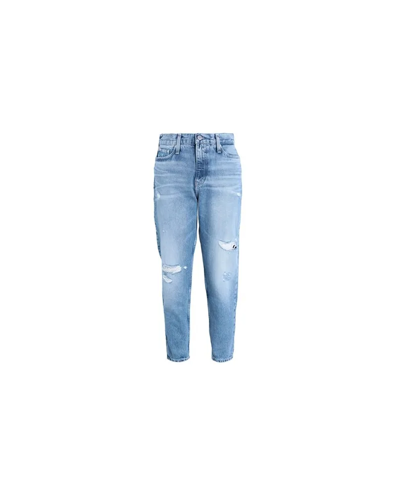 Calvin Klein HOSEN & RÖCKE - Jeanshosenauf YOOX.COM Blau