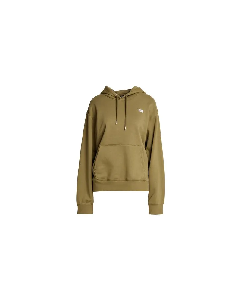 The North Face W TNF ESSENTIAL SIMPLE DOME RELAXED HOOD - TOPS - Sweatshirtsauf YOOX.COM Khaki