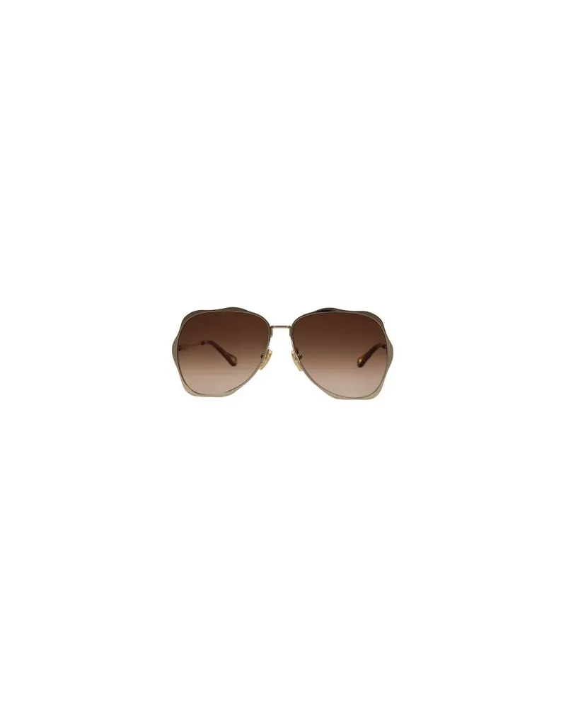 Chloé BRILLEN - Sonnenbrillenauf YOOX.COM Platin