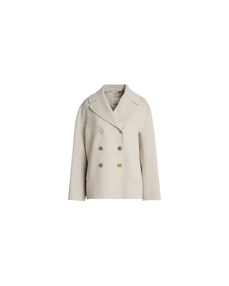 Max Mara JACKEN & MÄNTEL - Mäntelauf YOOX.COM Hellgrau