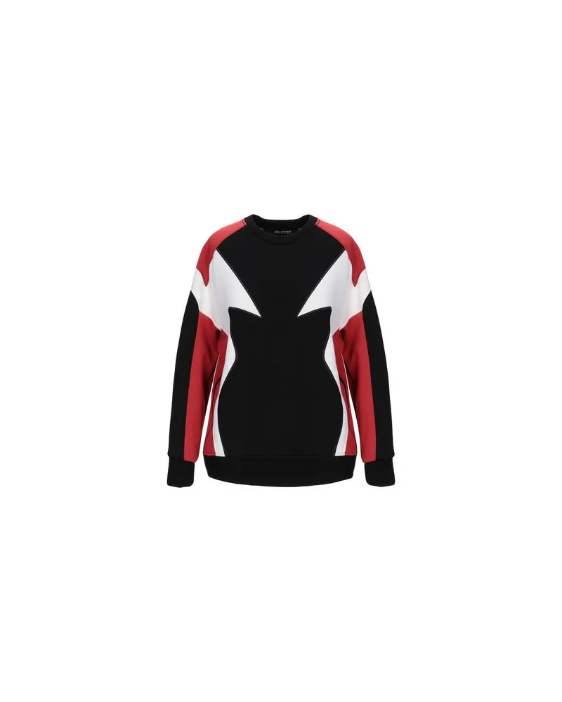 Neil Barrett TOPS - Sweatshirtsauf YOOX.COM Schwarz