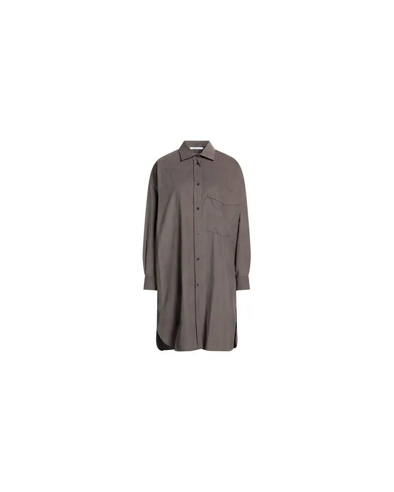 Aglini KLEIDER - Midi-Kleiderauf YOOX.COM Blei