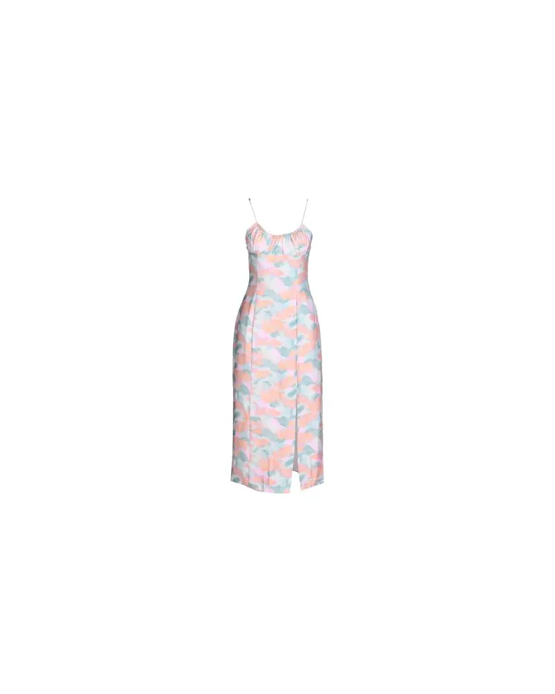 EDITED Maleen Dress - KLEIDER - Midi-Kleiderauf YOOX.COM Säuregrün