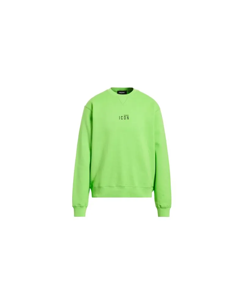 Dsquared2 ICON - TOPS - Sweatshirtsauf YOOX.COM Limettengrün