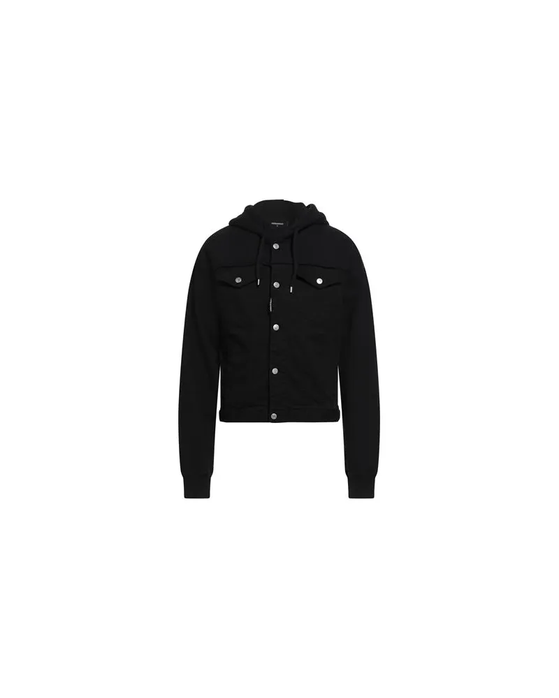 Dsquared2 JACKEN & MÄNTEL - Jeansjacken/Mäntelauf YOOX.COM Schwarz
