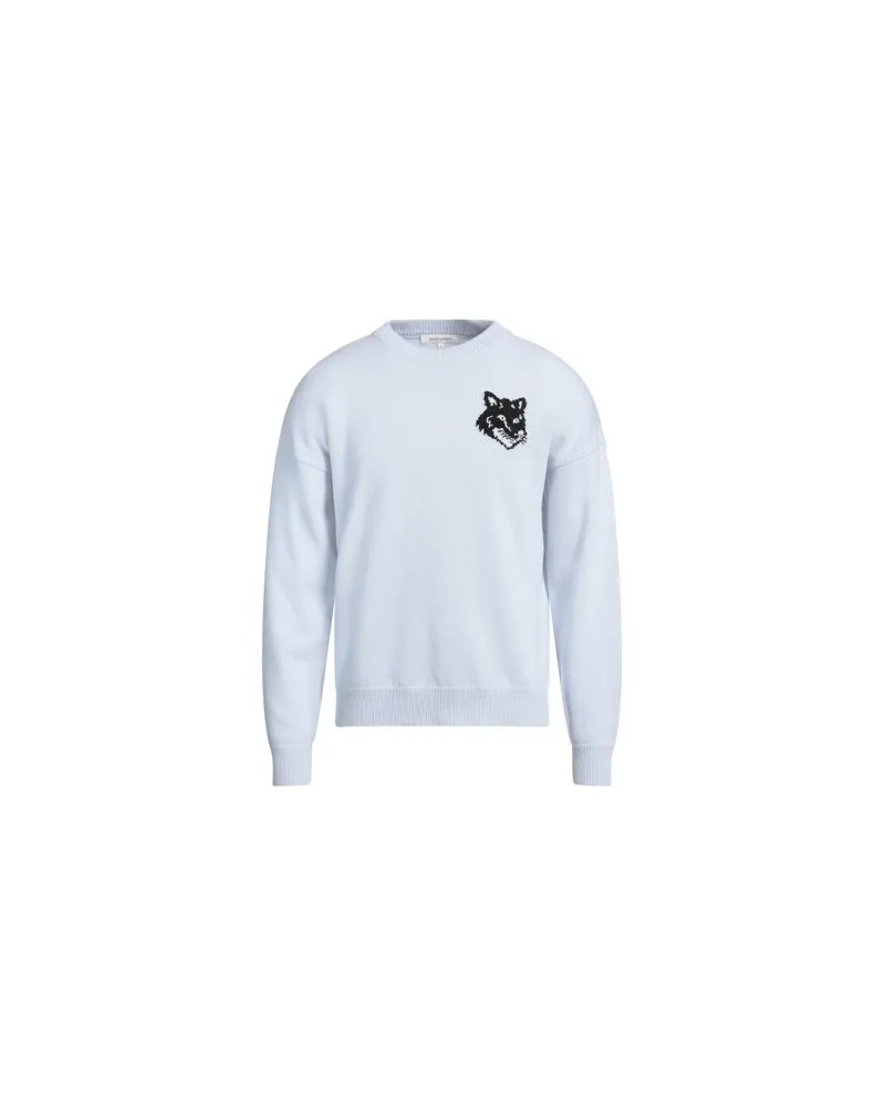 Kitsuné STRICKWAREN - Pulloverauf YOOX.COM Himmelblau