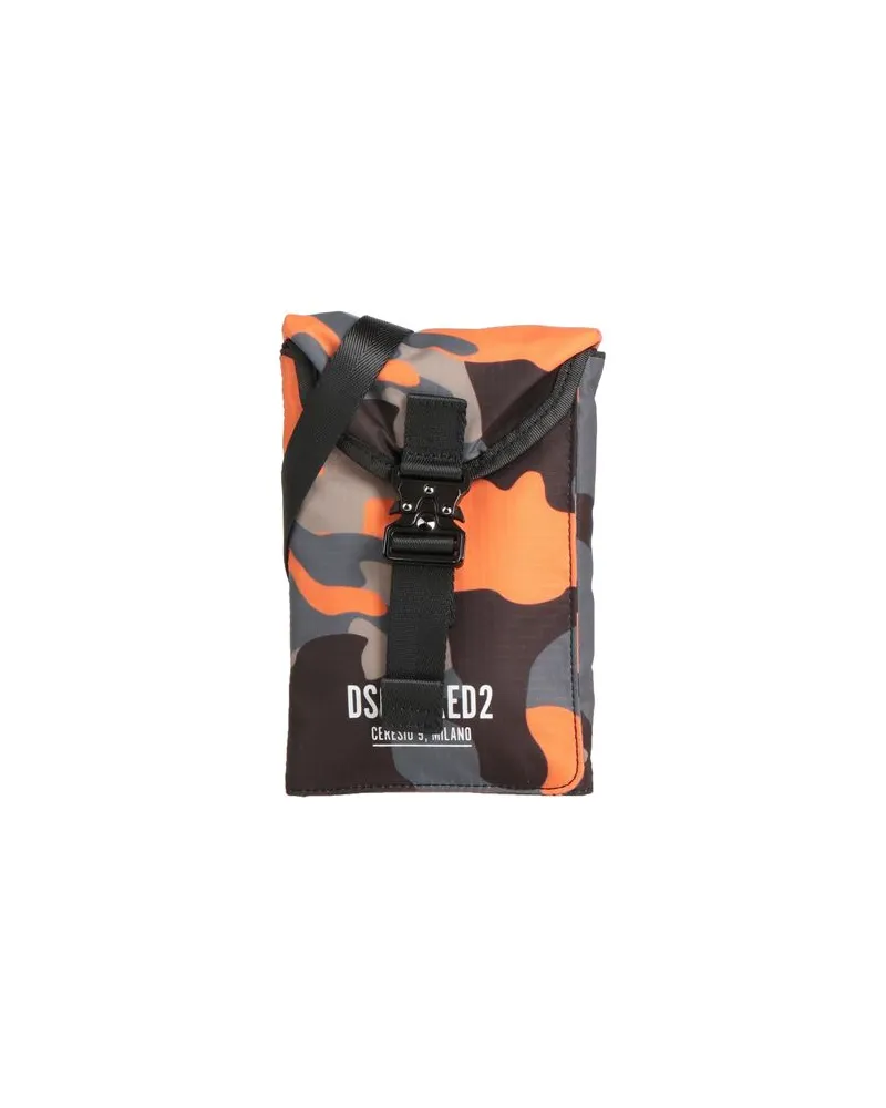 Dsquared2 TASCHEN - Umhängetascheauf YOOX.COM Dunkelbraun