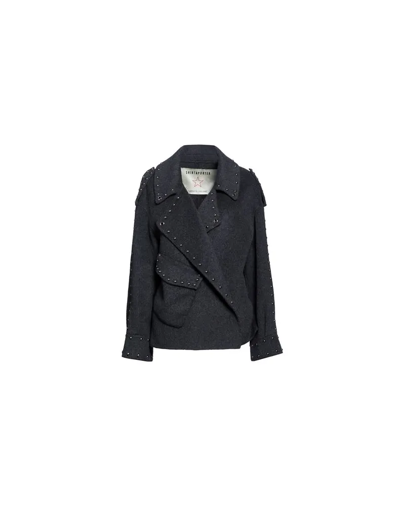 SHIRTAPORTER JACKEN & MÄNTEL - Mäntelauf YOOX.COM Braungrau