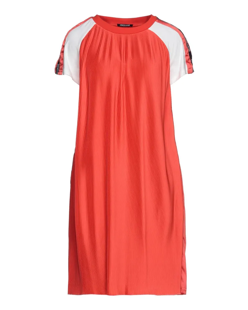 Roberto Cavalli Midi-Kleid Rot