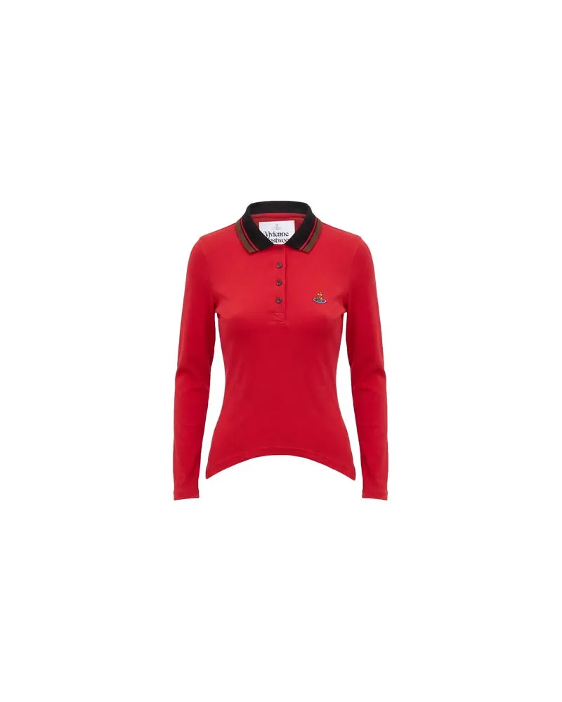 Vivienne Westwood GLORY POLO - TOPS - Poloshirtsauf YOOX.COM Rot