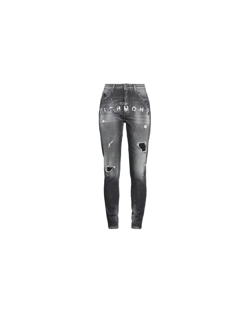 John Richmond HOSEN & RÖCKE - Jeanshosenauf YOOX.COM Schwarz