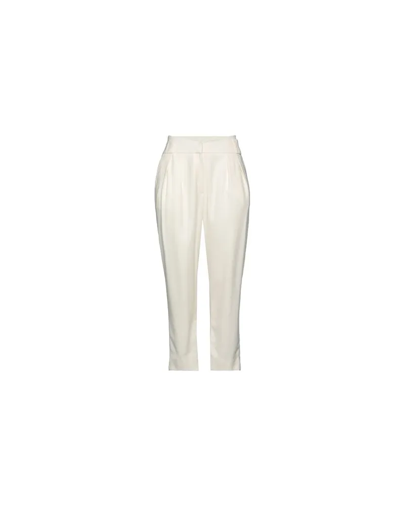 IRO HOSEN & RÖCKE - Hosenauf YOOX.COM Cremeweiß