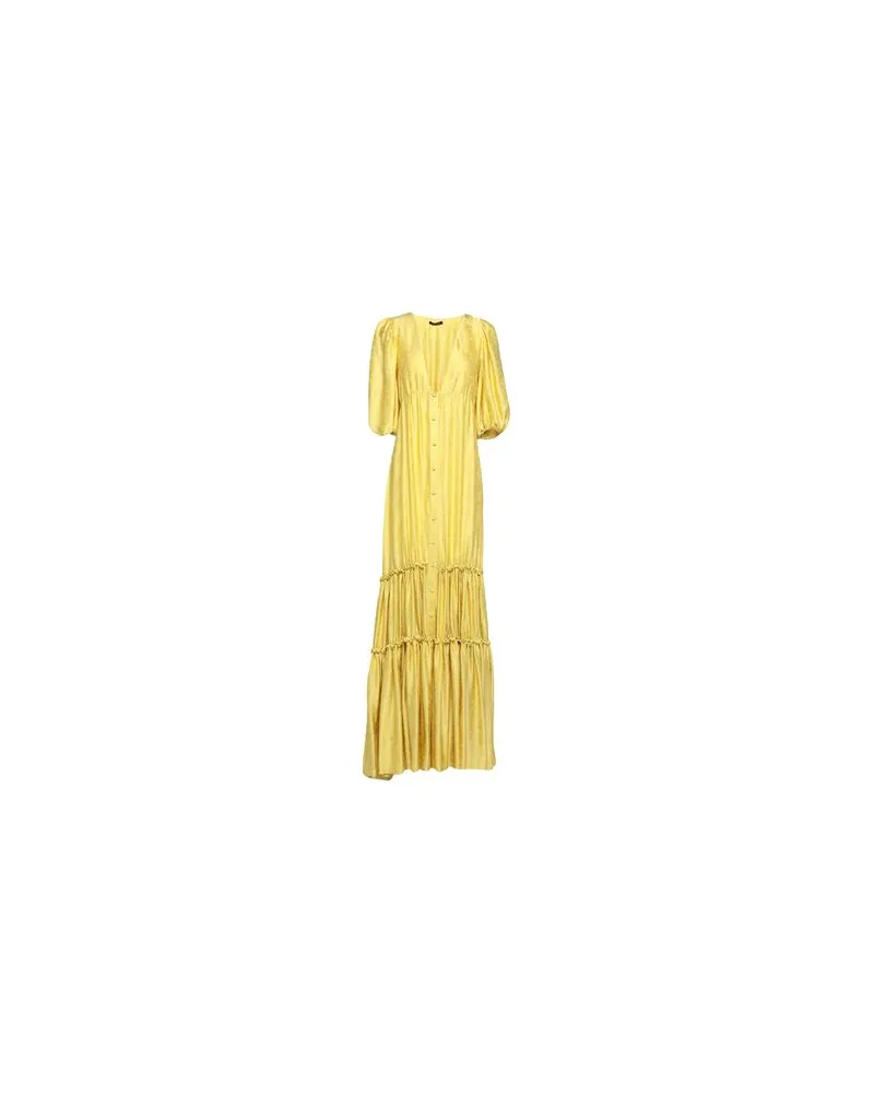 WANDERING KLEIDER - Maxi-Kleiderauf YOOX.COM Gelb