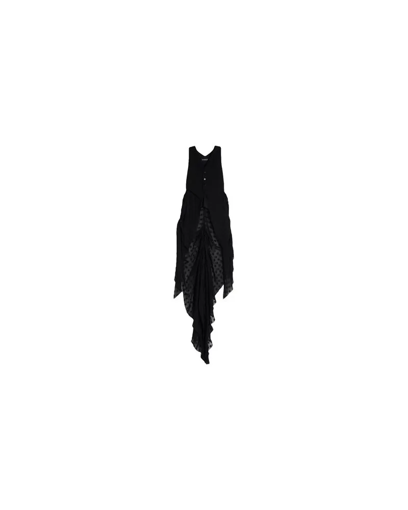 Ann Demeulemeester ANZÜGE und CO-ORDS - Couture-Westenauf YOOX.COM Schwarz