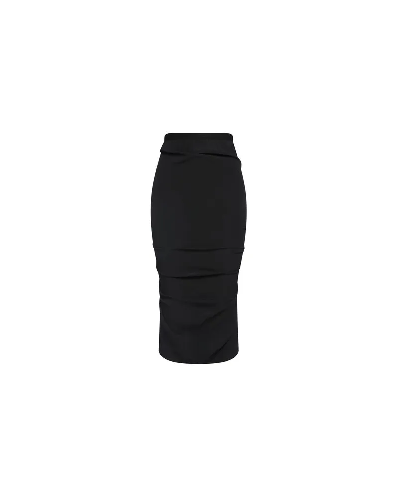 Rick Owens HOSEN & RÖCKE - Midi-Röckeauf YOOX.COM Schwarz