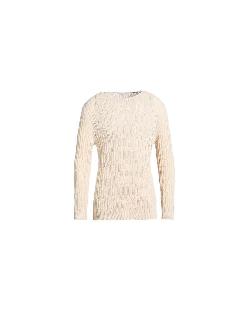 OFFICINA 36 STRICKWAREN - Pulloverauf YOOX.COM Cremeweiß