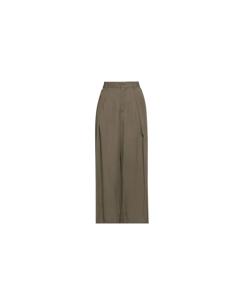 Zucca HOSEN & RÖCKE - Hosenauf YOOX.COM Militärgrün