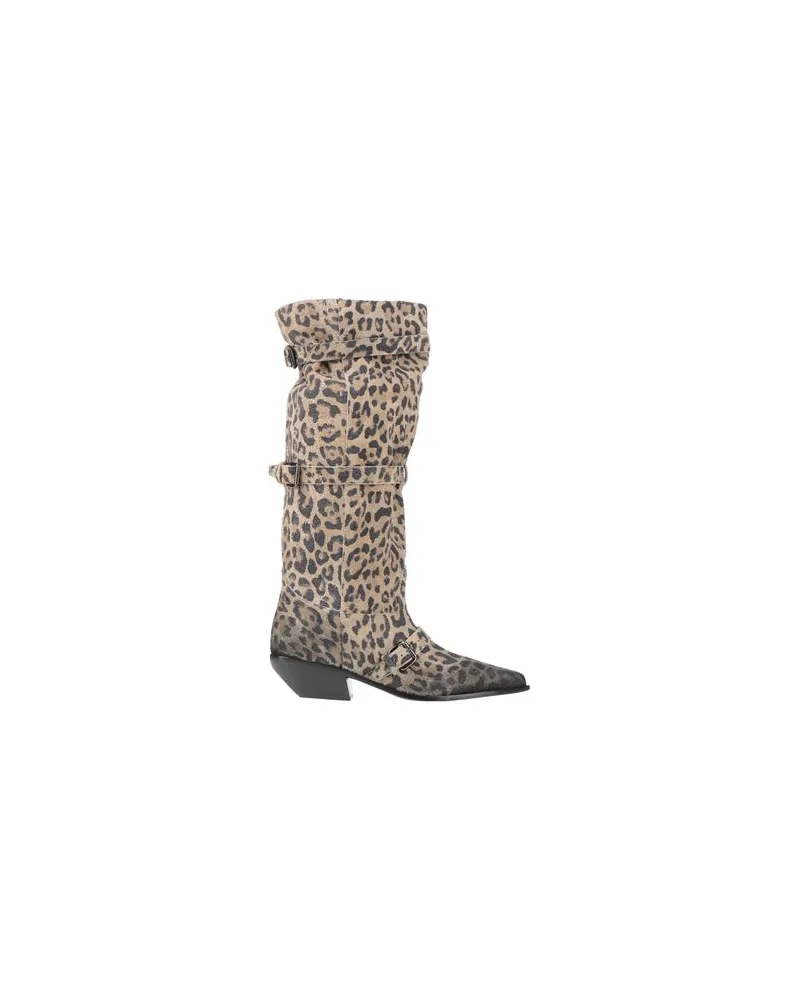 Elena Iachi SCHUHE - Stiefelauf YOOX.COM Sand