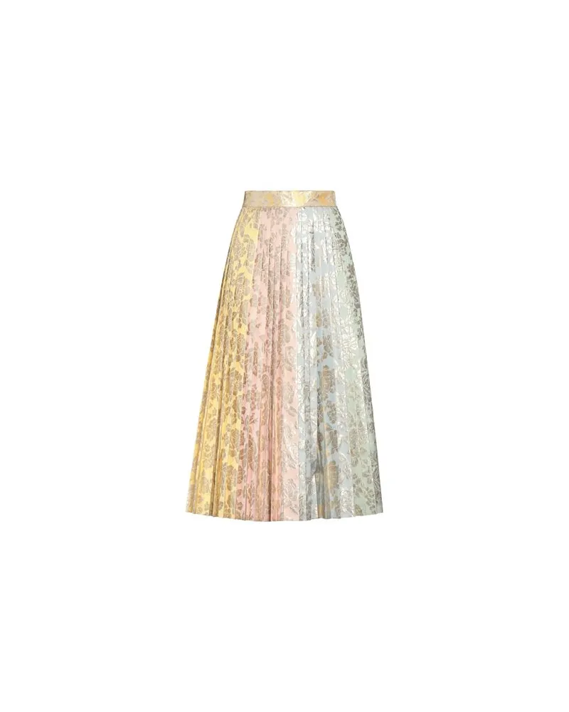 Dolce & Gabbana HOSEN & RÖCKE - Midi-Röckeauf YOOX.COM Pastellgelb