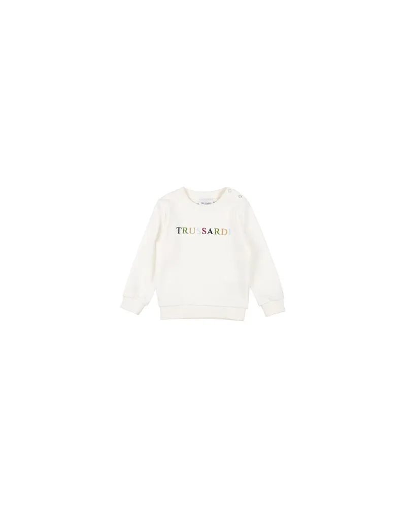 Trussardi TOPS - Sweatshirtsauf YOOX.COM Cremeweiß