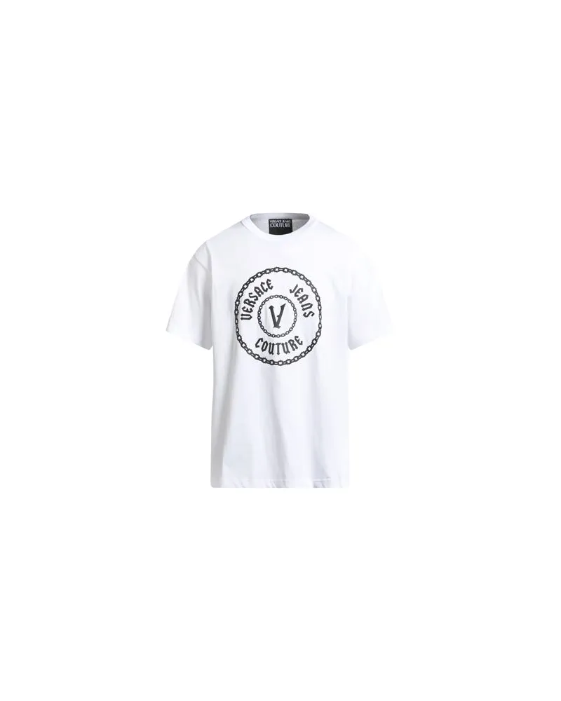 Versace Jeans TOPS - T-shirtsauf YOOX.COM Weiß