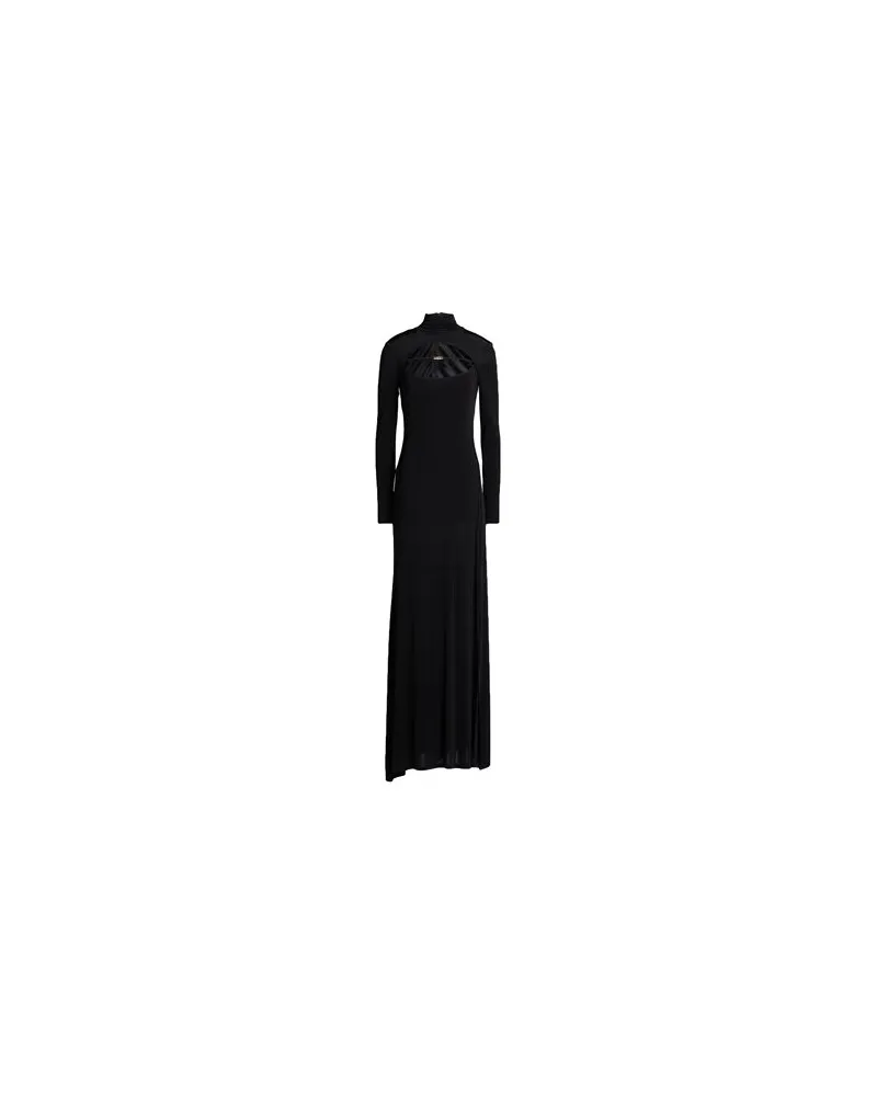 Versace Jeans KLEIDER - Maxi-Kleiderauf YOOX.COM Schwarz