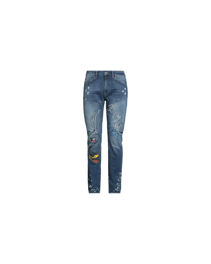 Iceberg HOSEN & RÖCKE - Jeanshosenauf YOOX.COM Blau