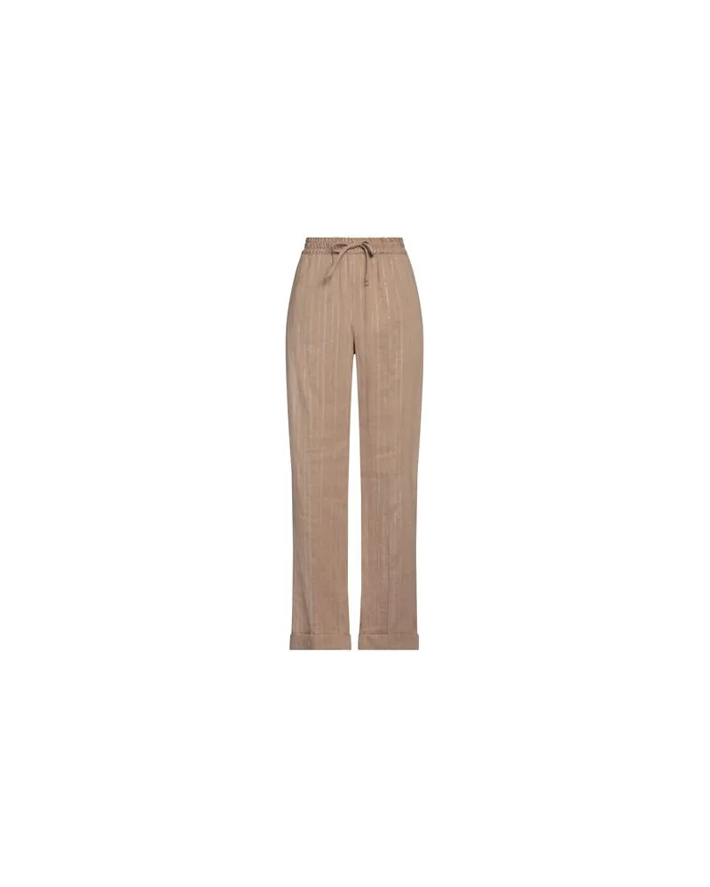 Twin-Set HOSEN & RÖCKE - Hosenauf YOOX.COM Kamel