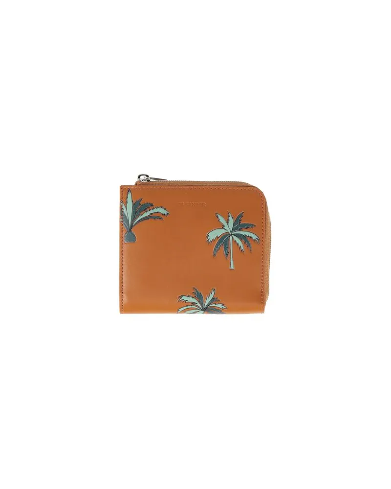 Jil Sander Kleinlederwaren - Brieftaschenauf YOOX.COM Kamel