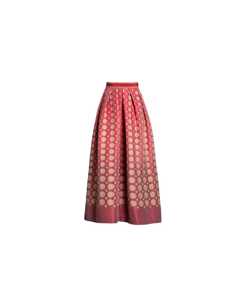 Alberta Ferretti HOSEN & RÖCKE - Maxi-Röckeauf YOOX.COM Ziegelrot