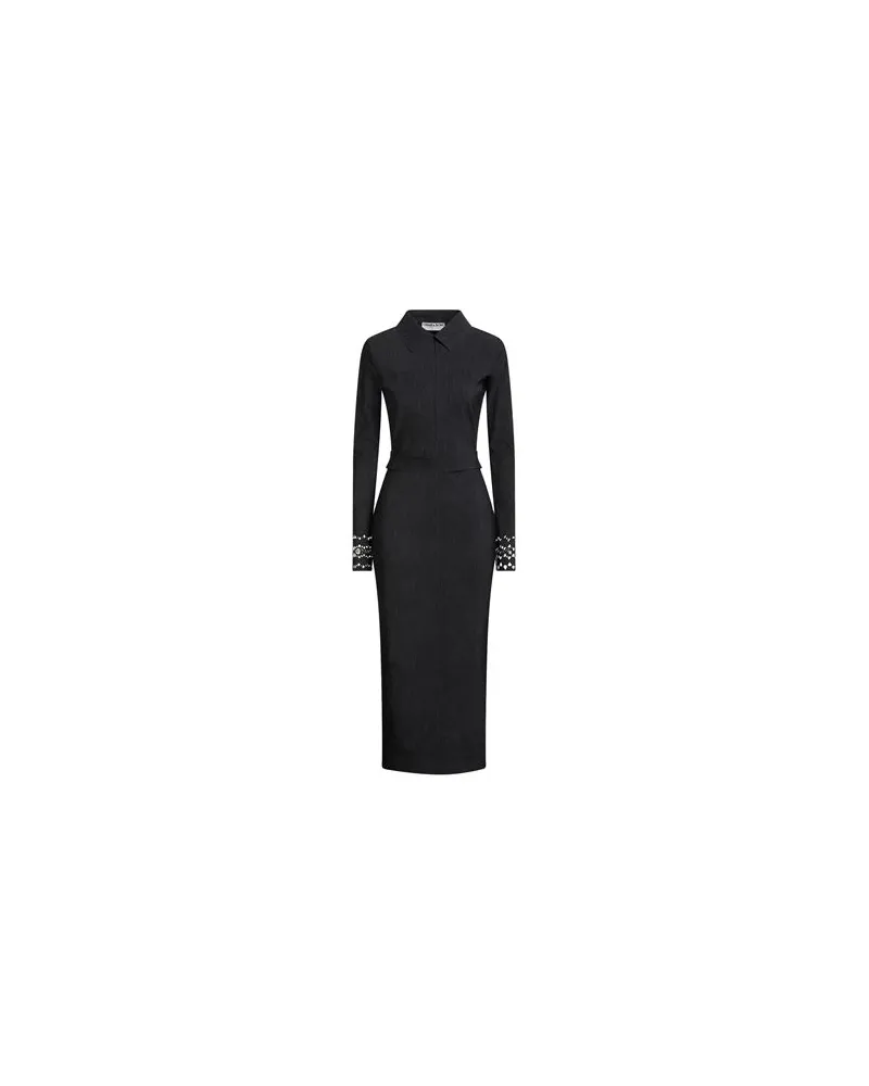Chiara Boni KLEIDER - Midi-Kleiderauf YOOX.COM Braungrau