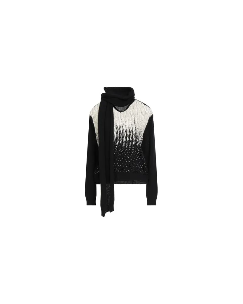 Valentino Garavani STRICKWAREN - Rollkragenpulloverauf YOOX.COM Schwarz