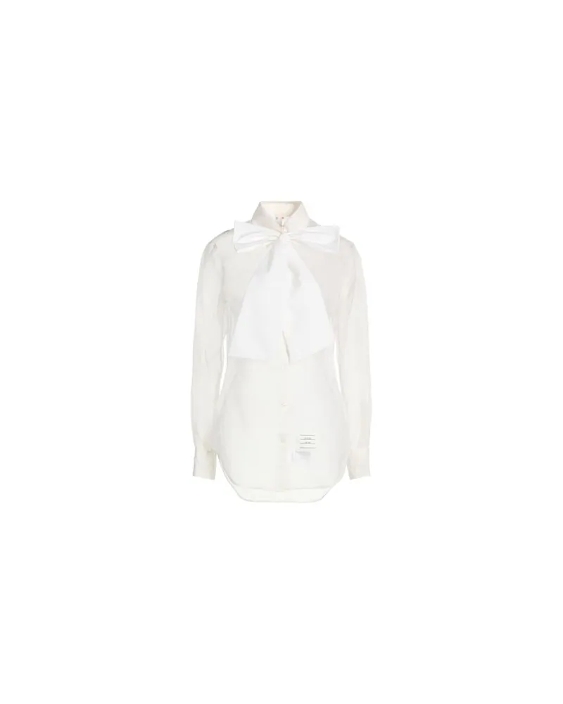 Thom Browne TOPS - Hemdenauf YOOX.COM Elfenbein
