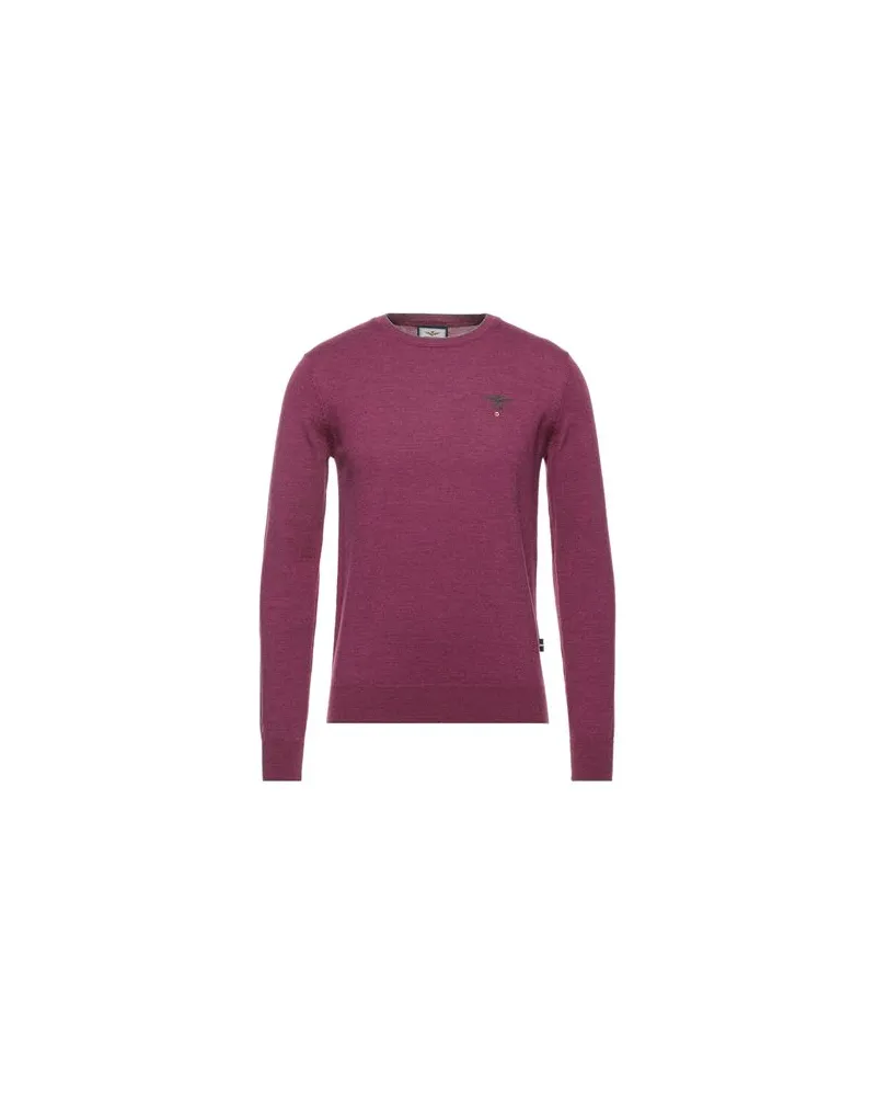 Aeronautica Militare STRICKWAREN - Pulloverauf YOOX.COM Purpur