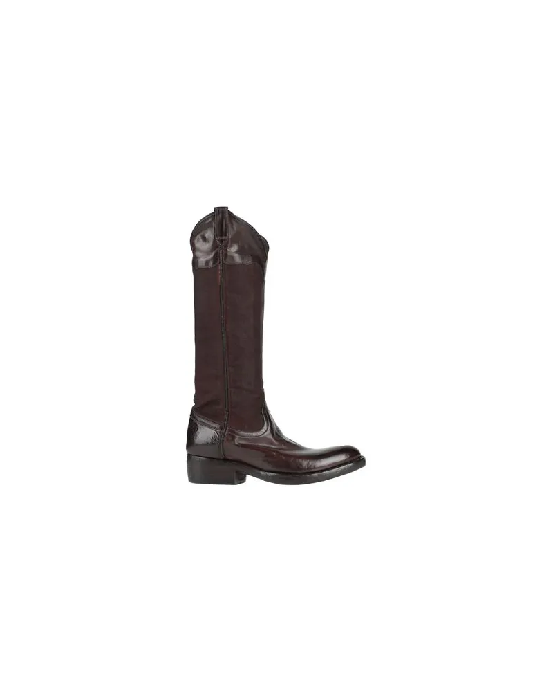Alberto Fasciani SCHUHE - Stiefelauf YOOX.COM Dunkelbraun