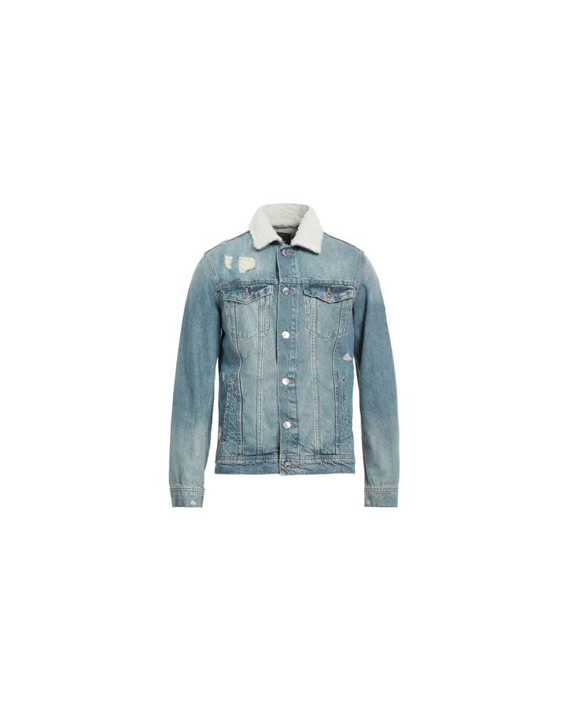 Jack & Jones JACKEN & MÄNTEL - Jeansjacken/Mäntelauf YOOX.COM Blau