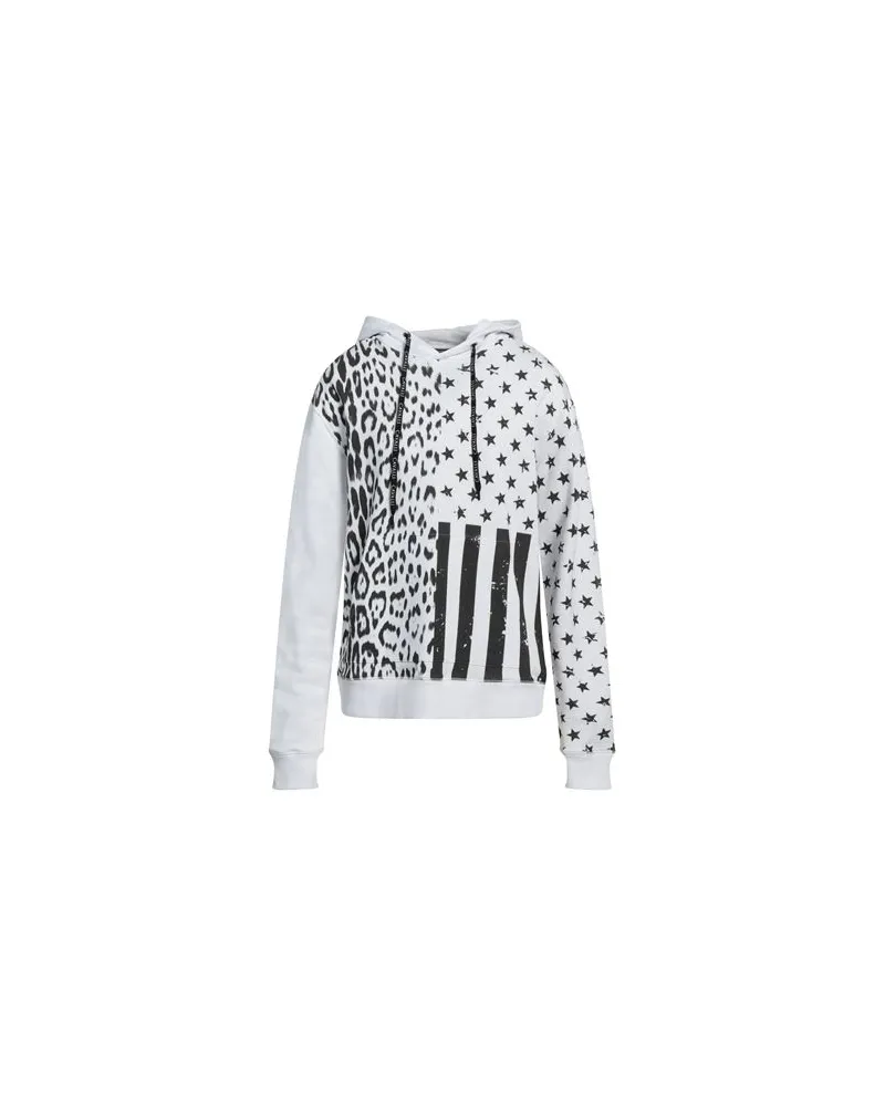 Roberto Cavalli TOPS - Sweatshirtsauf YOOX.COM Weiß