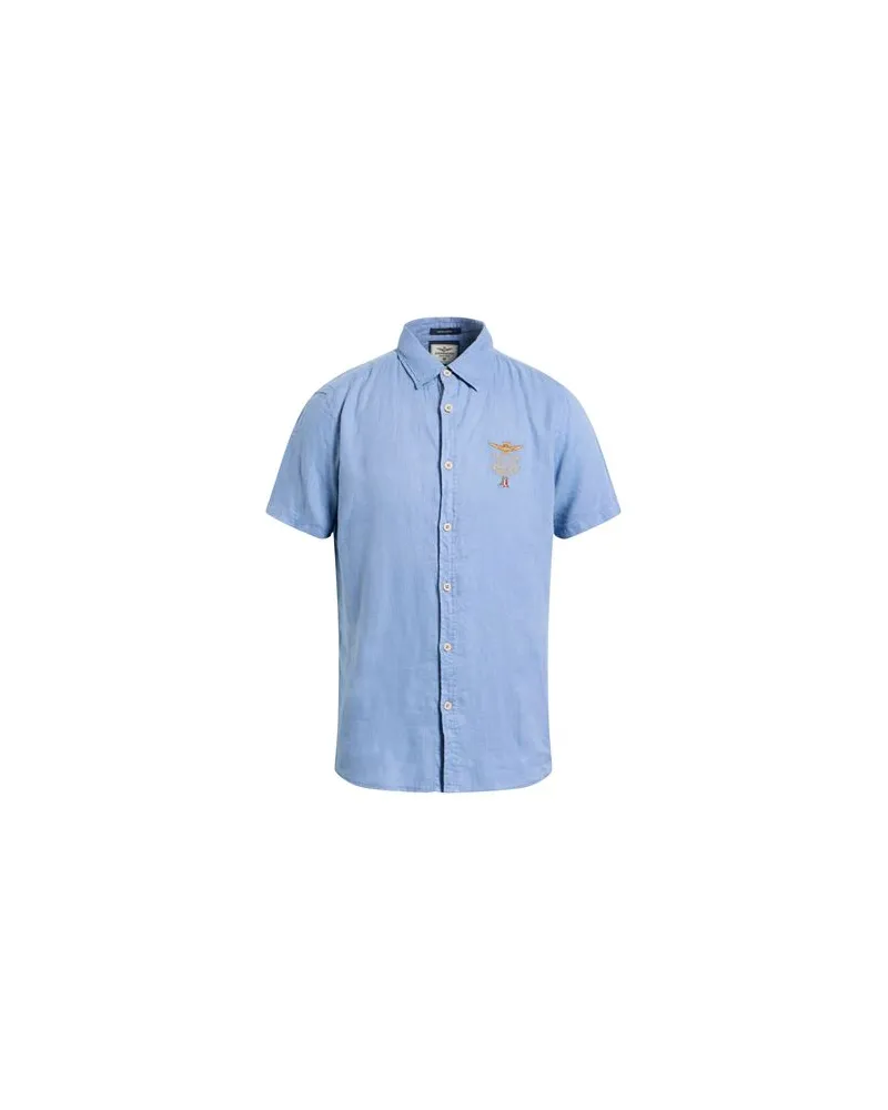 Aeronautica Militare TOPS - Hemdenauf YOOX.COM Blau