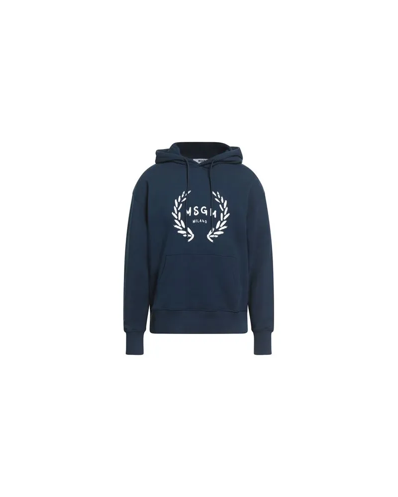 MSGM TOPS - Sweatshirtsauf YOOX.COM Marineblau