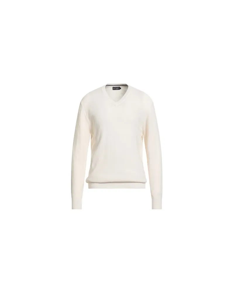 Hackett STRICKWAREN - Pulloverauf YOOX.COM Elfenbein