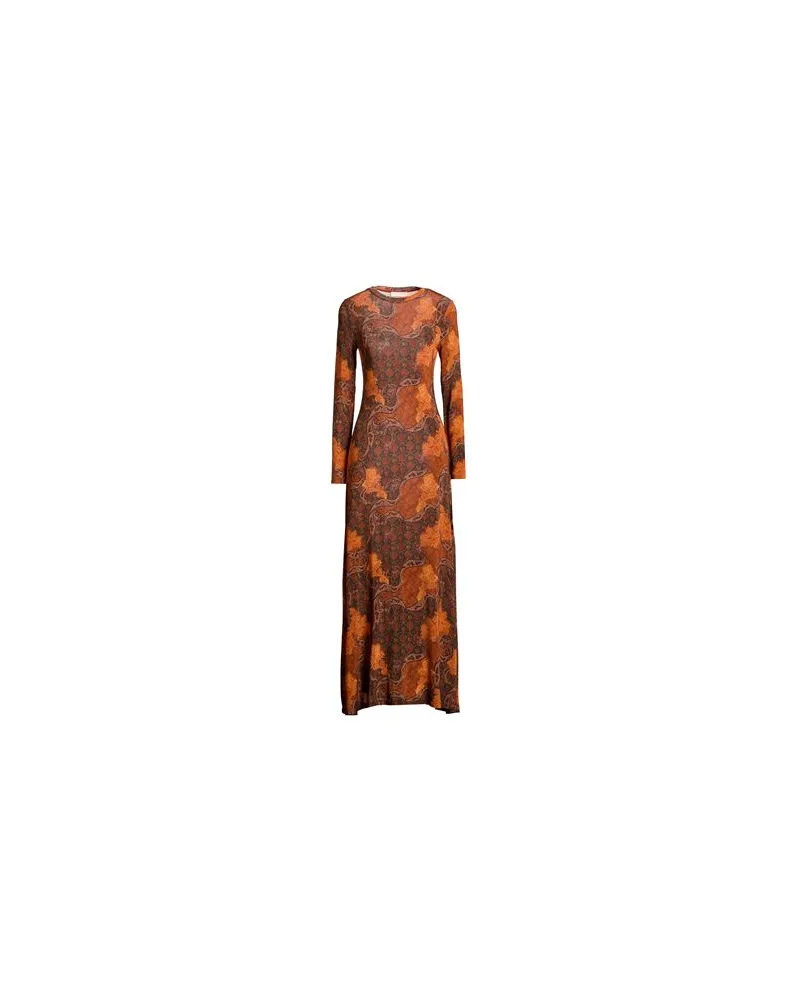 Ulla Johnson KLEIDER - Maxi-Kleiderauf YOOX.COM Rostrot