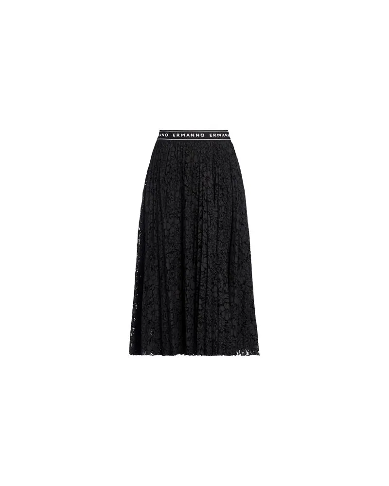 Ermanno Scervino HOSEN & RÖCKE - Midi-Röckeauf YOOX.COM Schwarz