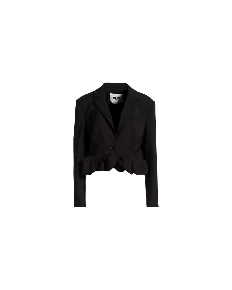MSGM ANZÜGE und CO-ORDS - Blazersauf YOOX.COM Schwarz