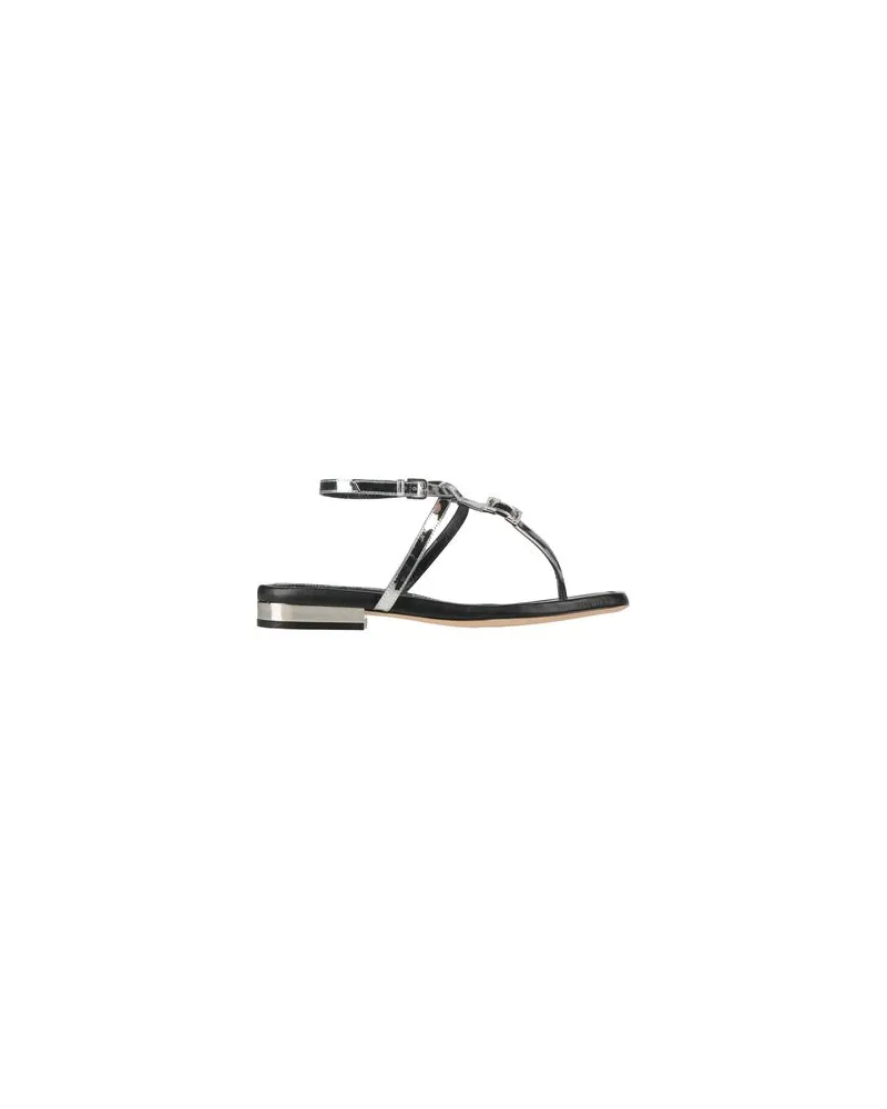Sergio Rossi SCHUHE - Zehentrennerauf YOOX.COM Silber