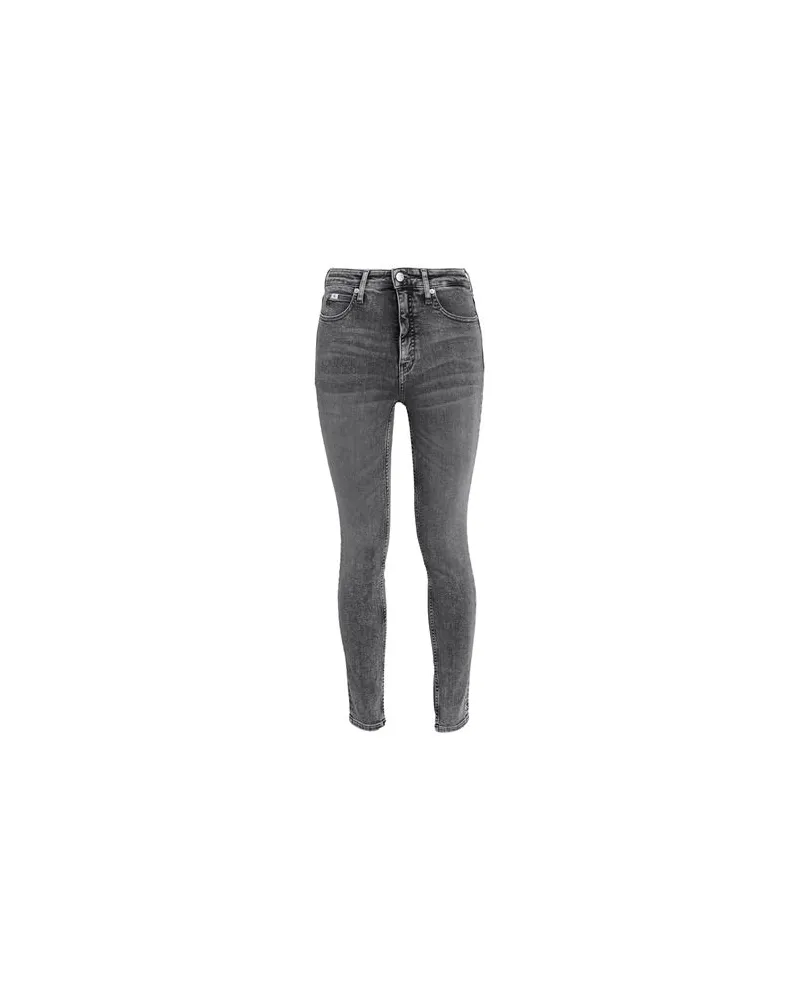 Calvin Klein HOSEN & RÖCKE - Jeanshosenauf YOOX.COM Grau