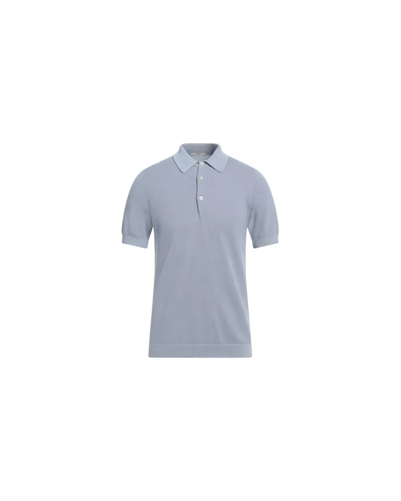 CIRCOLO 1901 TOPS - Poloshirtsauf YOOX.COM Taubenblau