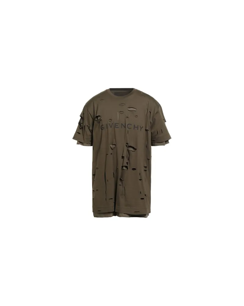Givenchy TOPS - T-shirtsauf YOOX.COM Militärgrün
